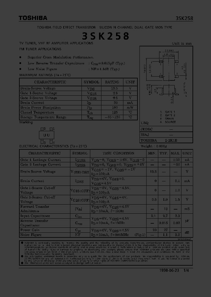 3SK258_204491.PDF Datasheet