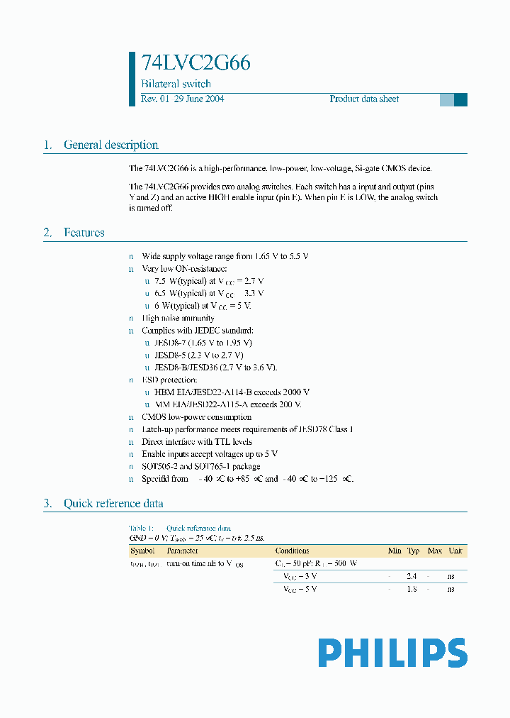 74LVC2G66_242789.PDF Datasheet