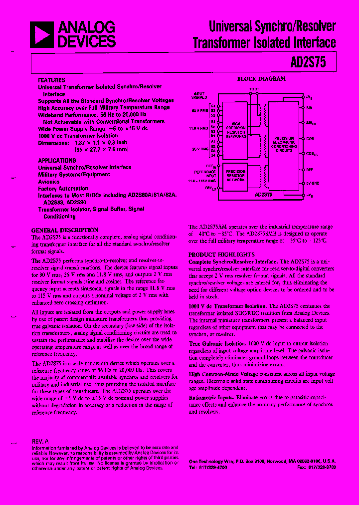 AD2S75_265238.PDF Datasheet