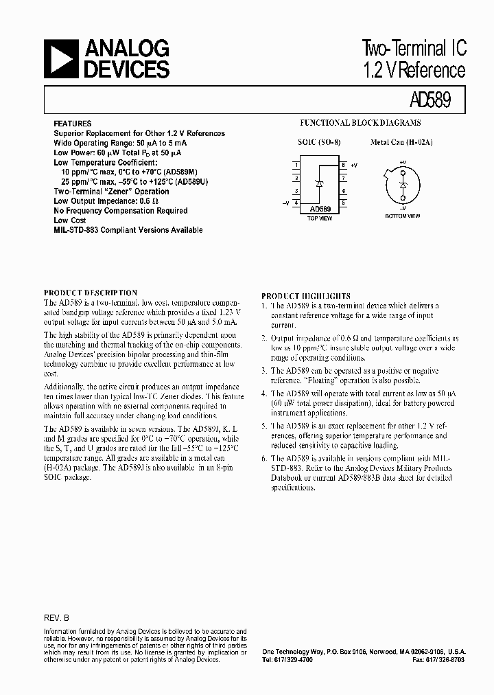 AD589KH_269602.PDF Datasheet