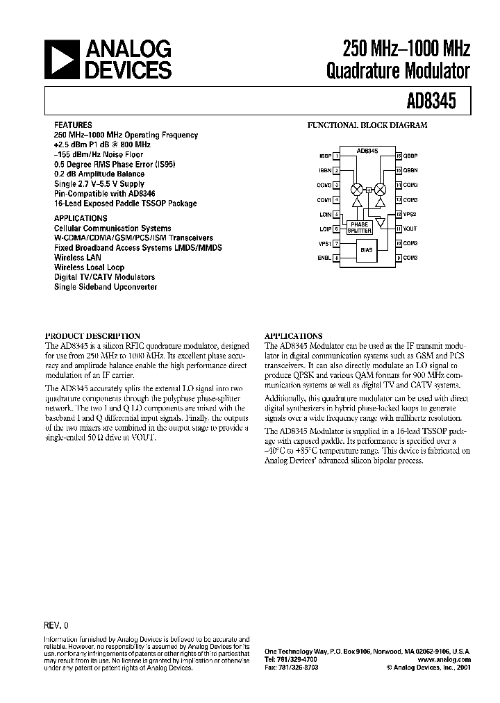 AD8345ARE_205044.PDF Datasheet