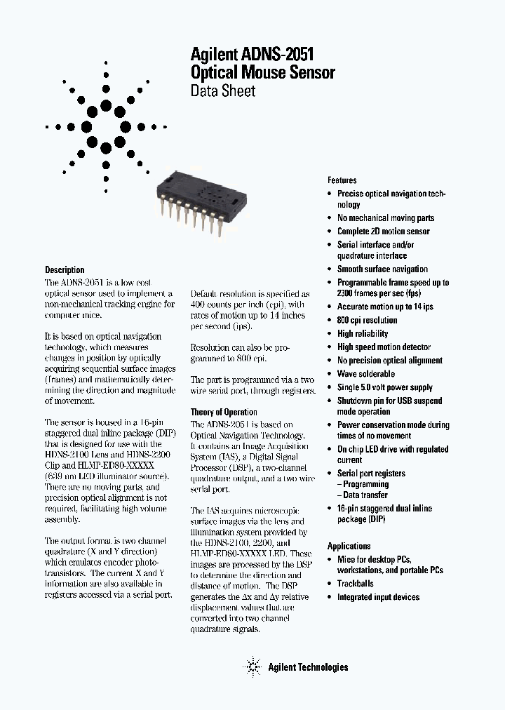 ADNS-2051_205100.PDF Datasheet