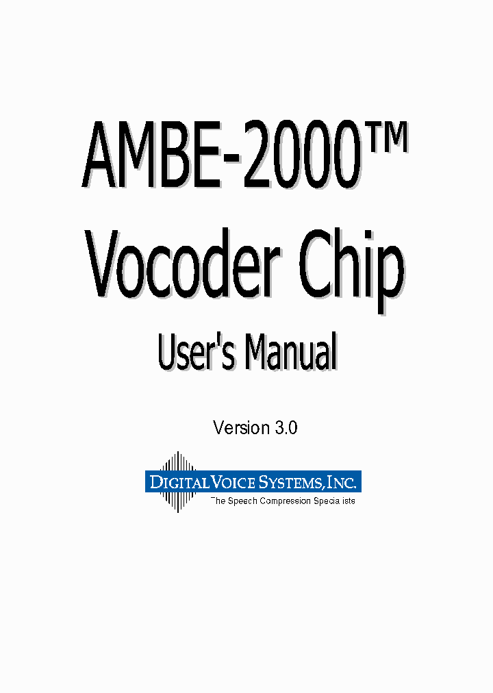 AMBE2000_252971.PDF Datasheet