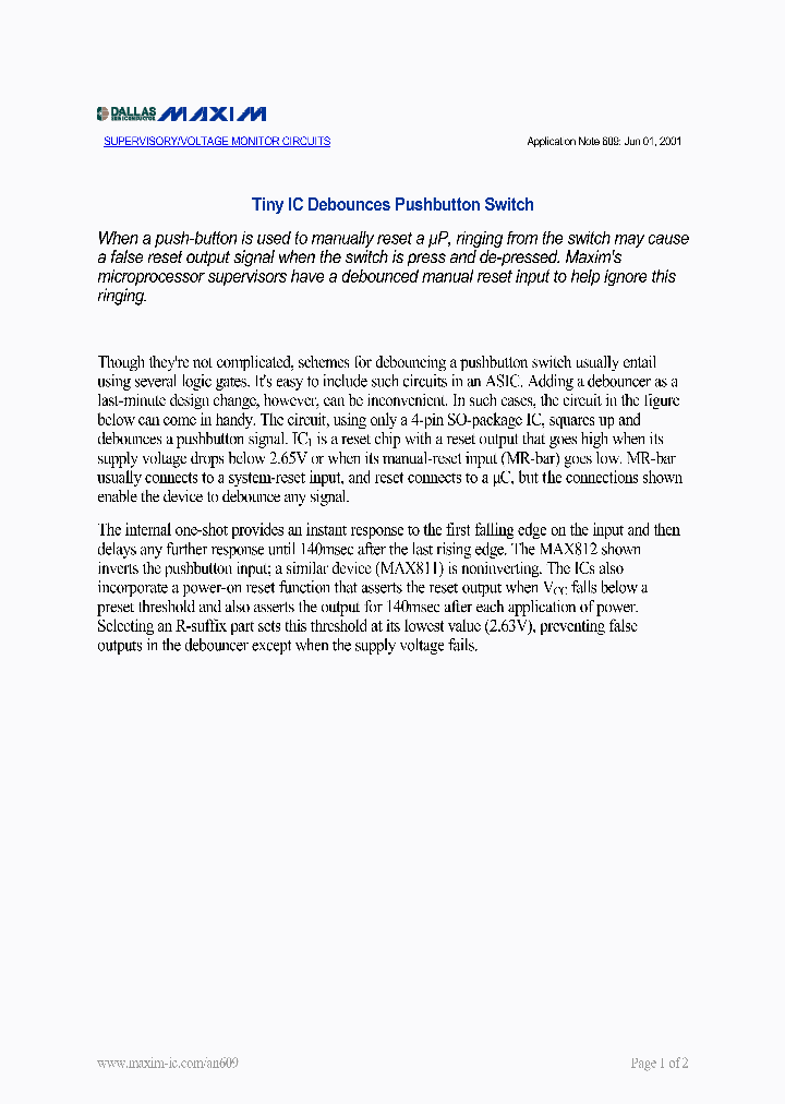 AN609_246469.PDF Datasheet