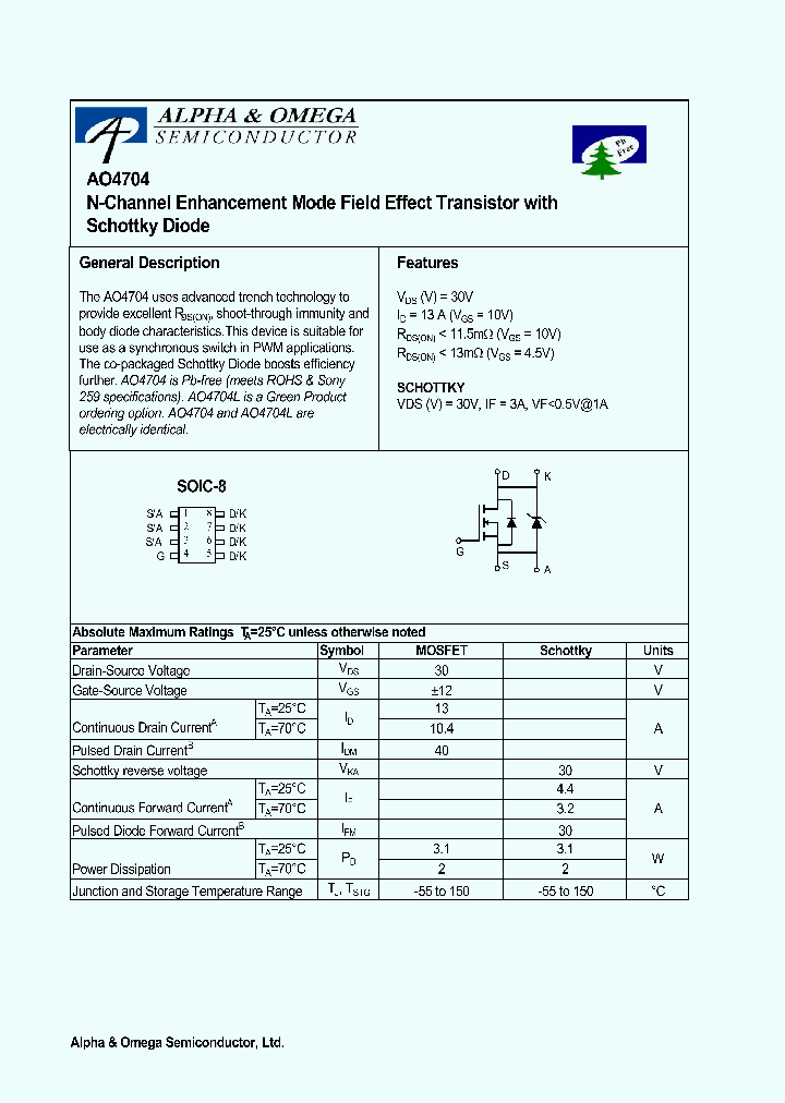 AO4704_270568.PDF Datasheet