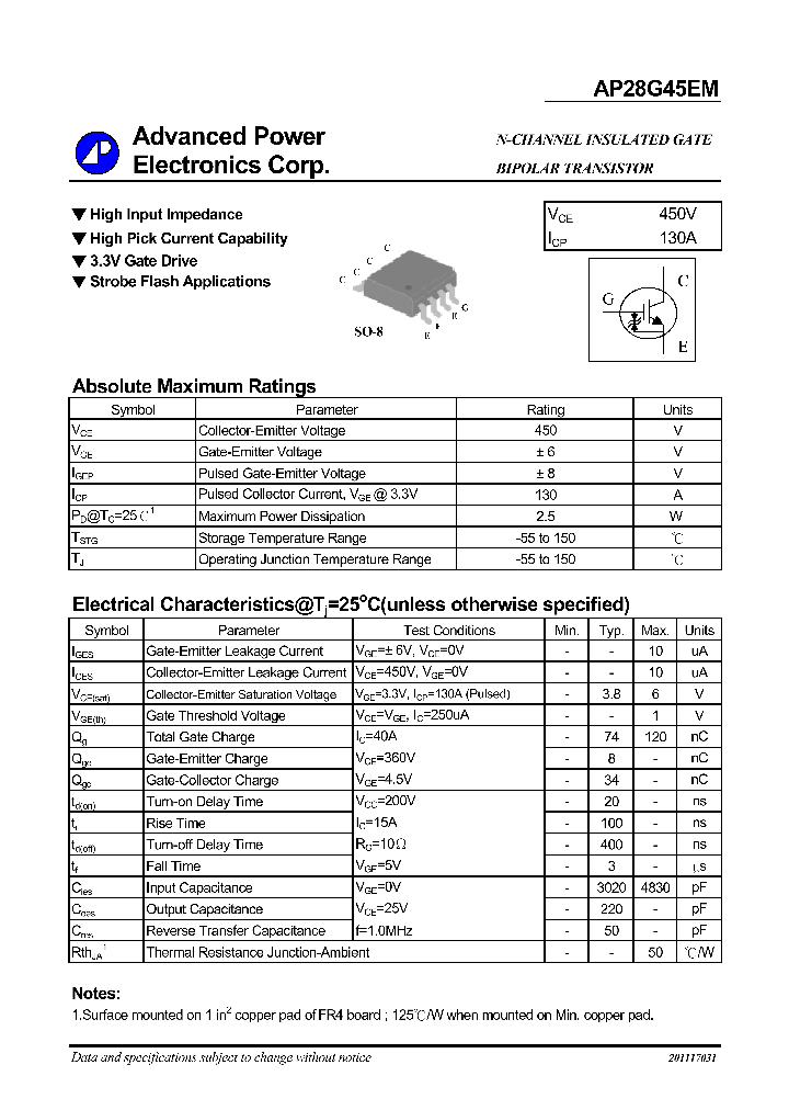 AP28G45EM_243477.PDF Datasheet
