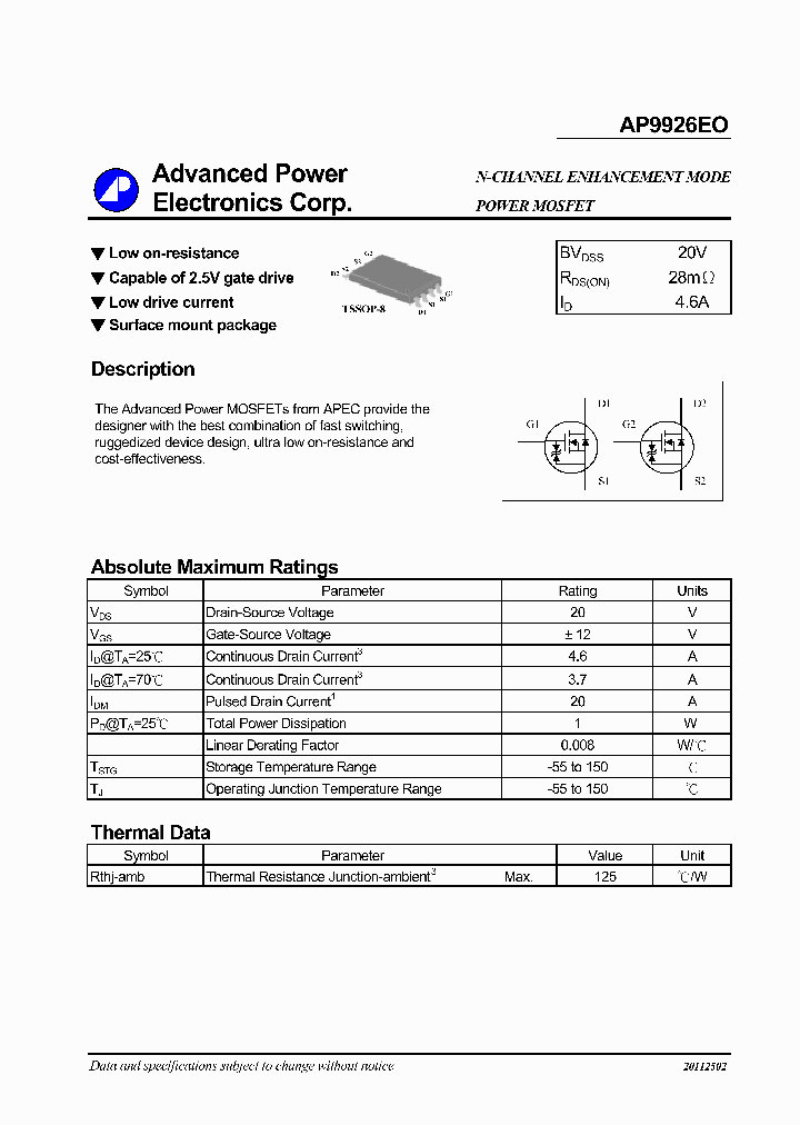AP9926EO_218239.PDF Datasheet