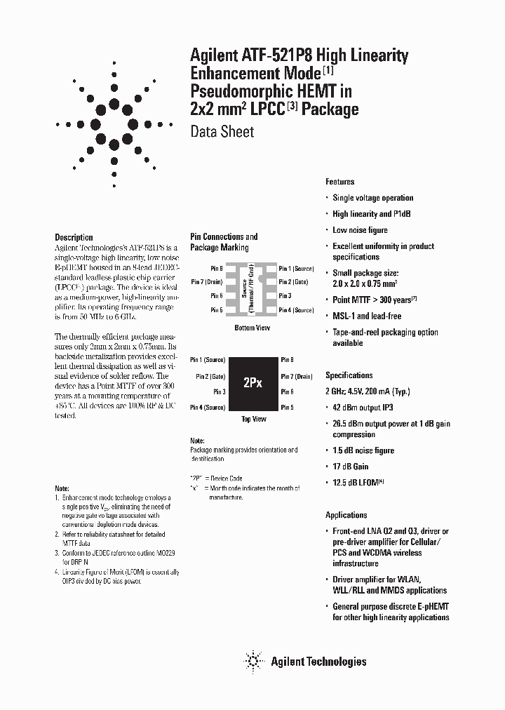 ATF-521P8_240474.PDF Datasheet