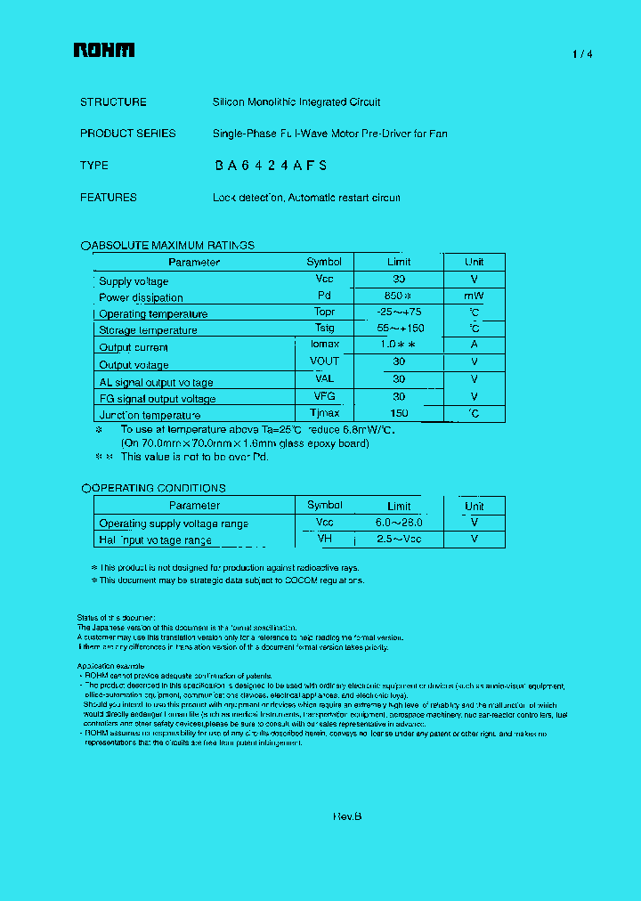BA6424AFS_249130.PDF Datasheet