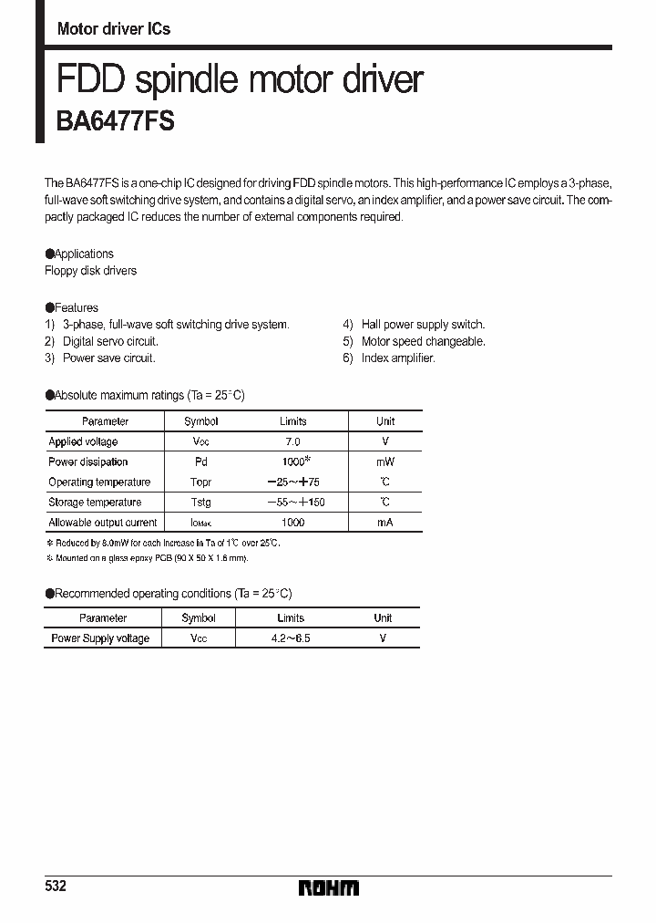 BA6477FS_233316.PDF Datasheet