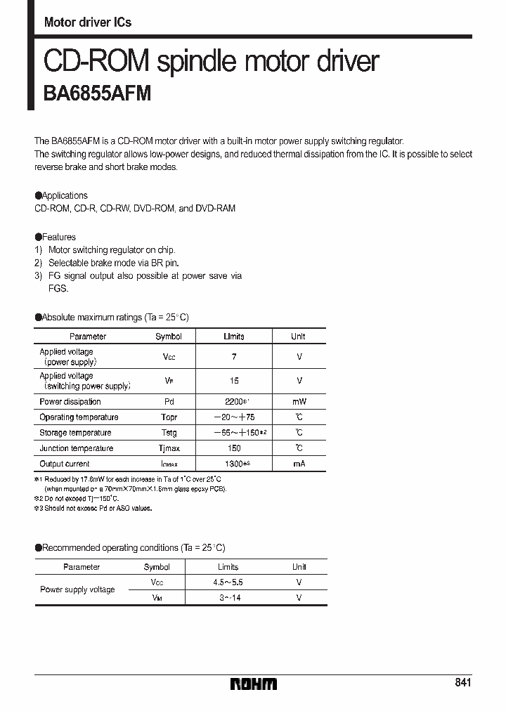 BA6855AFM_217943.PDF Datasheet