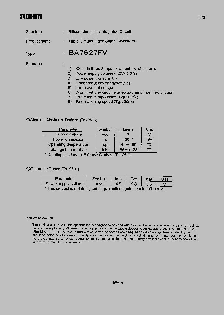 BA7627FV_234962.PDF Datasheet