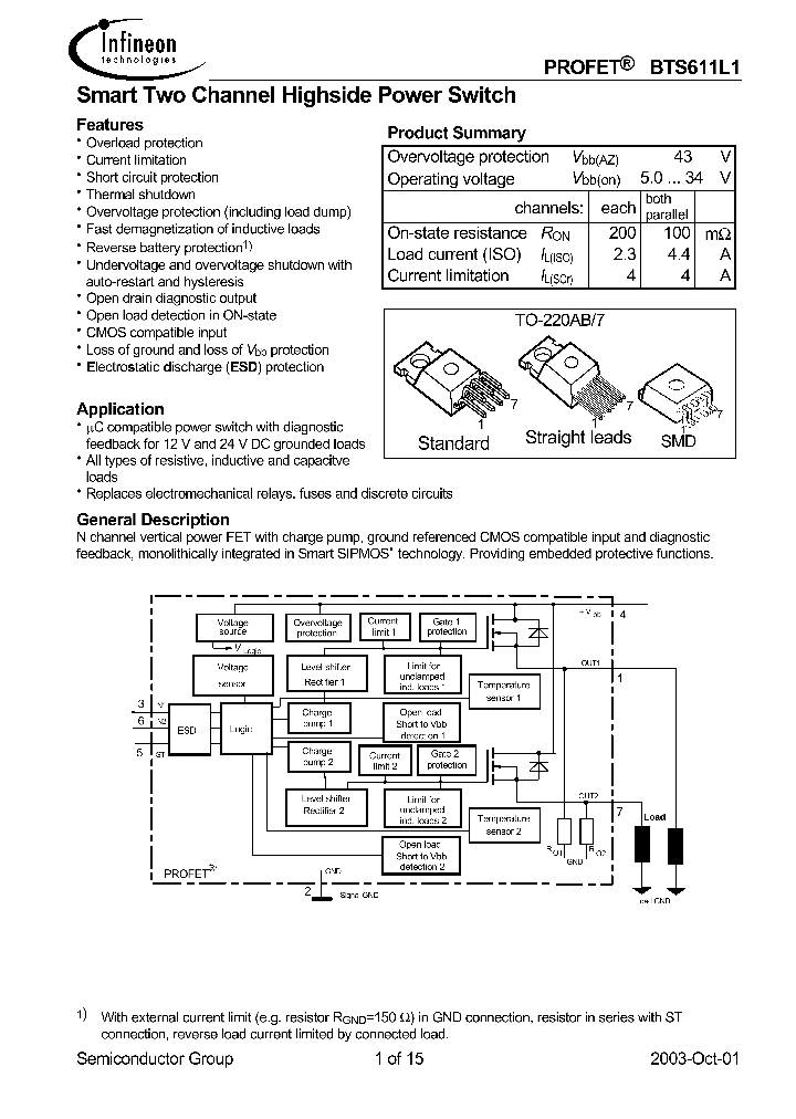 BTS611L1_260876.PDF Datasheet
