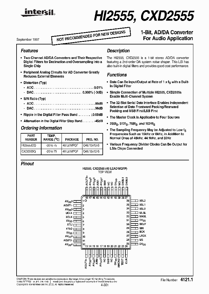 CXD2555_236040.PDF Datasheet
