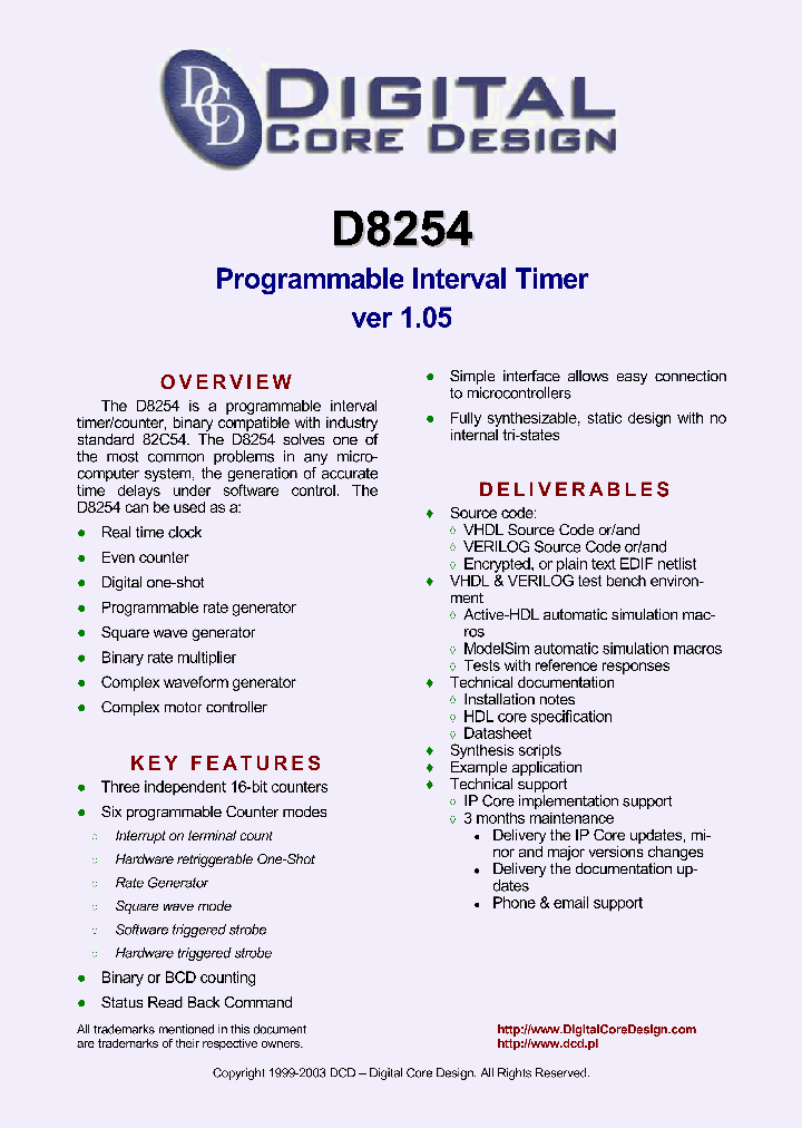 D8254_248605.PDF Datasheet