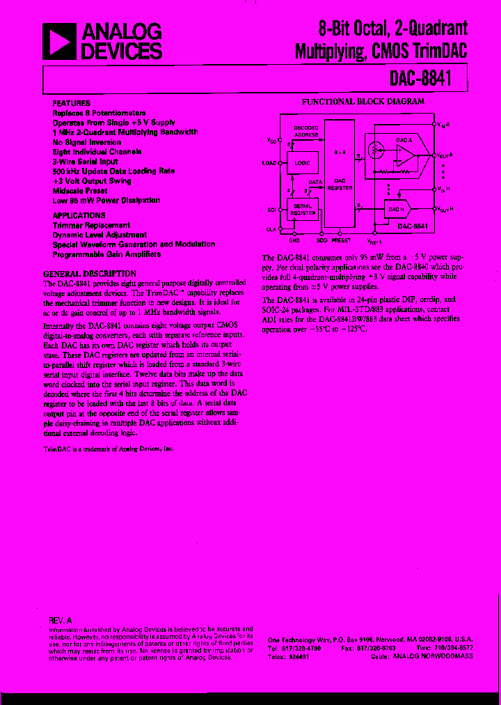 DAC-8841_237377.PDF Datasheet