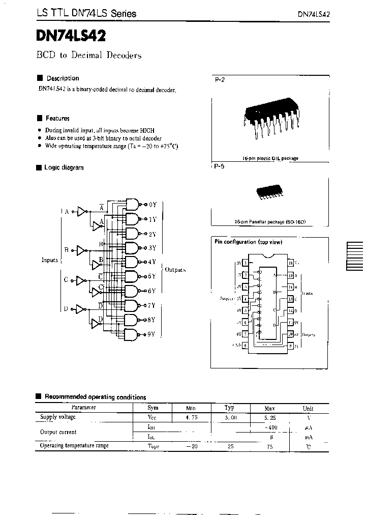 DN74LS42_222939.PDF Datasheet