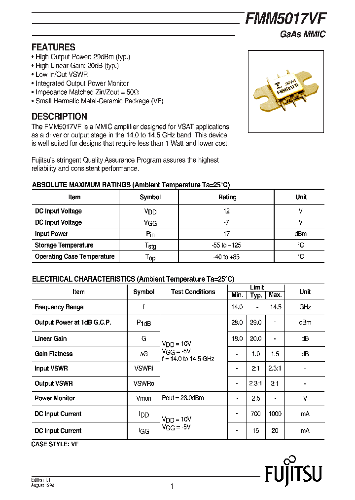 FMM5017VF_215689.PDF Datasheet