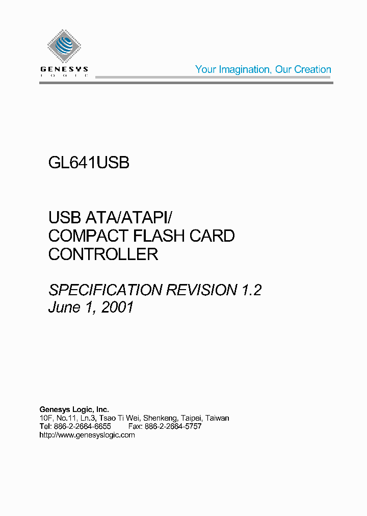 GL641USB_250848.PDF Datasheet