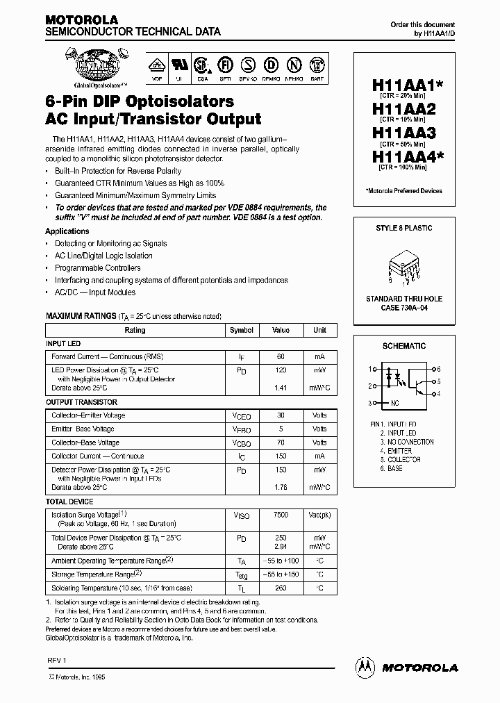 H11AA2_239156.PDF Datasheet