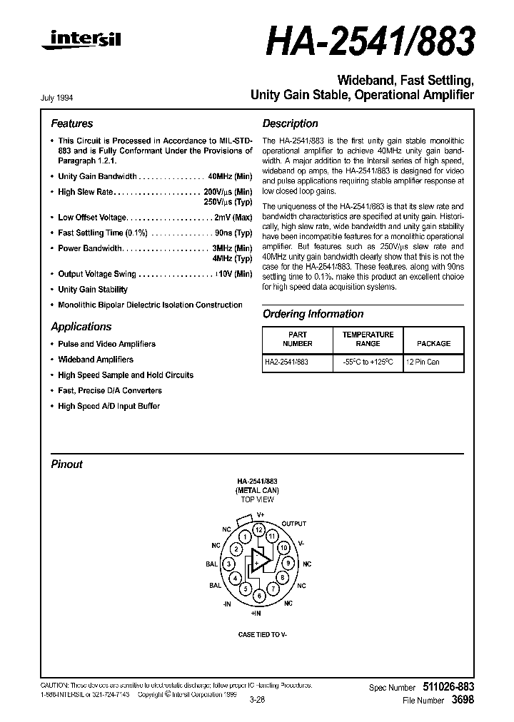 HA2-2541883_215468.PDF Datasheet