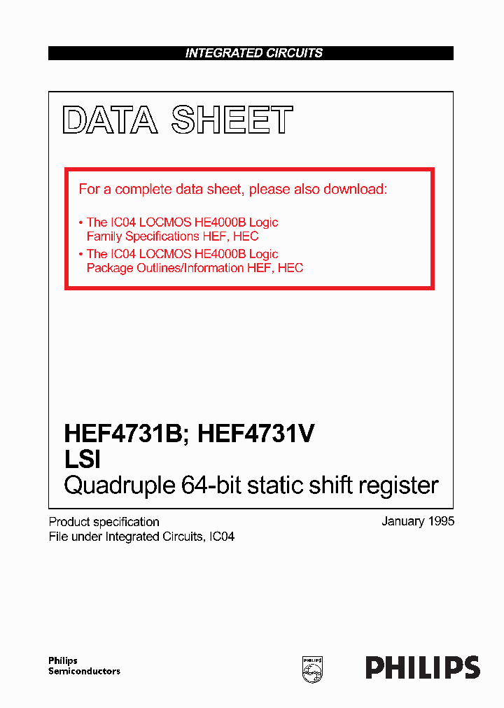 HEF4731V_240686.PDF Datasheet