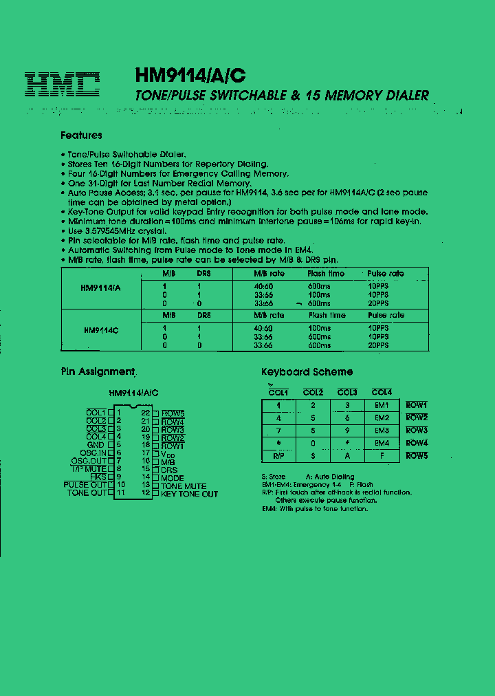 HM9114_242645.PDF Datasheet