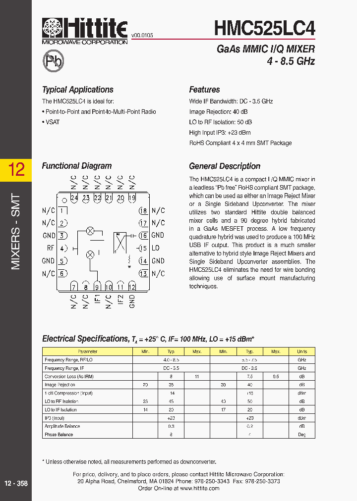 HMC525LC4_253947.PDF Datasheet