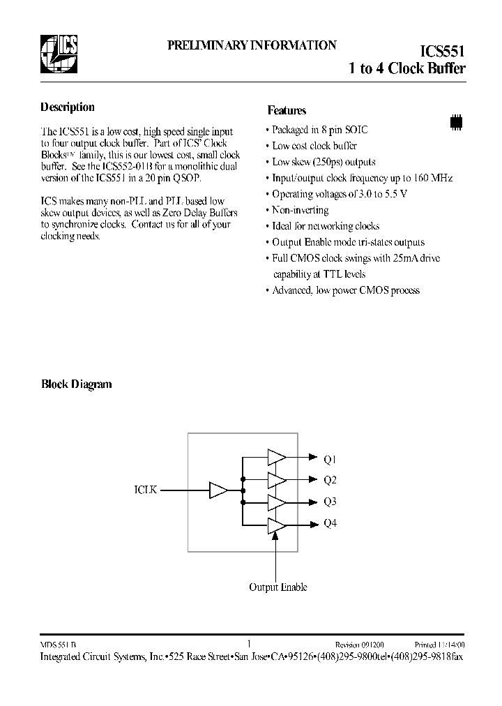 ICS551M_247952.PDF Datasheet