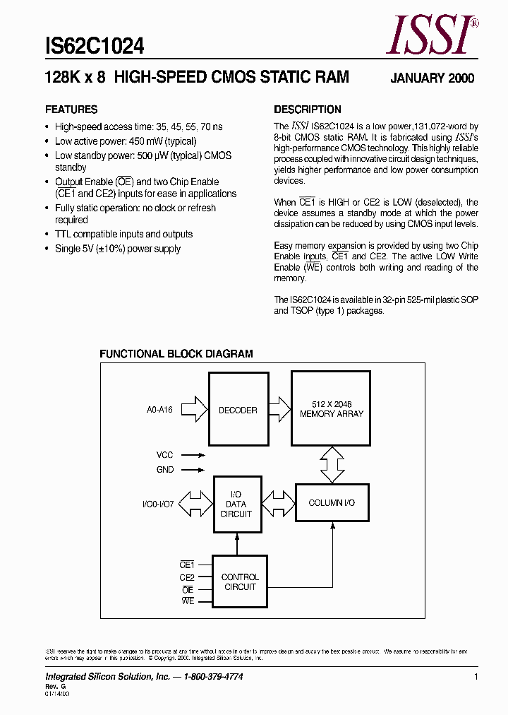 IS62C1024_253517.PDF Datasheet