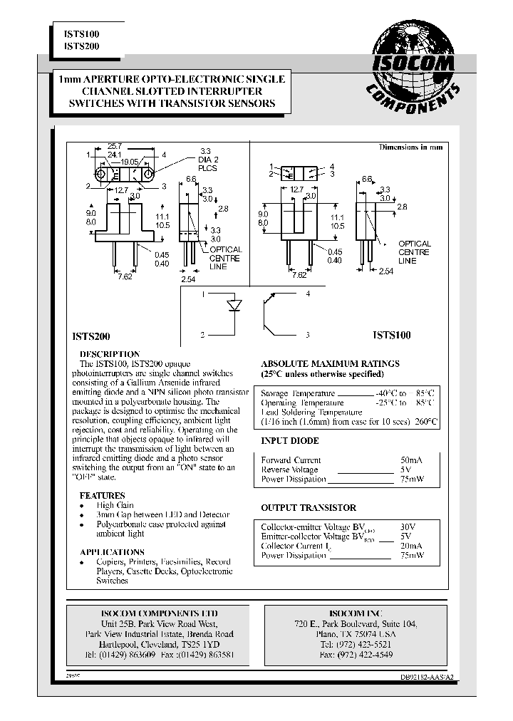 ISTS200_226301.PDF Datasheet