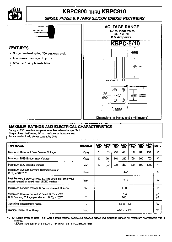 KBPC806_242883.PDF Datasheet