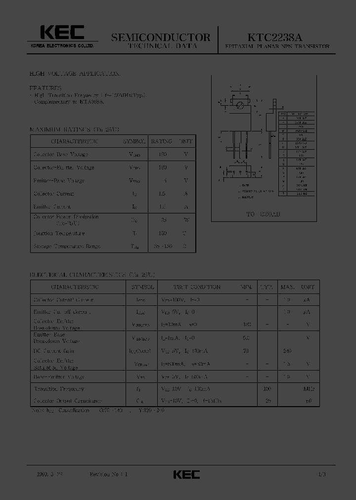 KTC2238_237146.PDF Datasheet