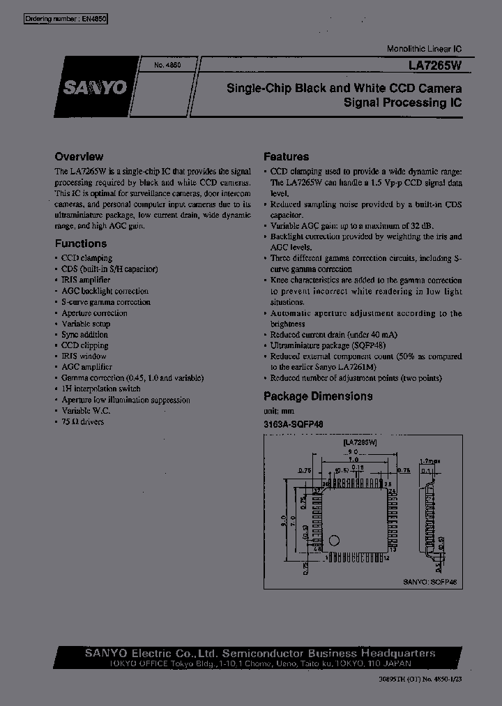 LA7265_240499.PDF Datasheet