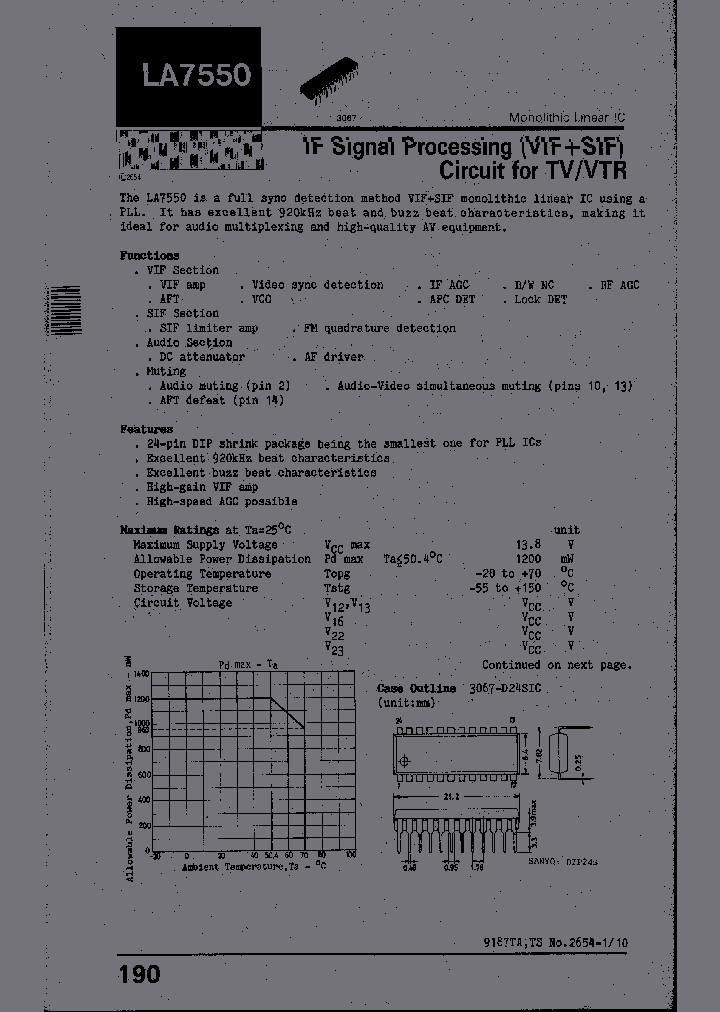 LA7550_241431.PDF Datasheet