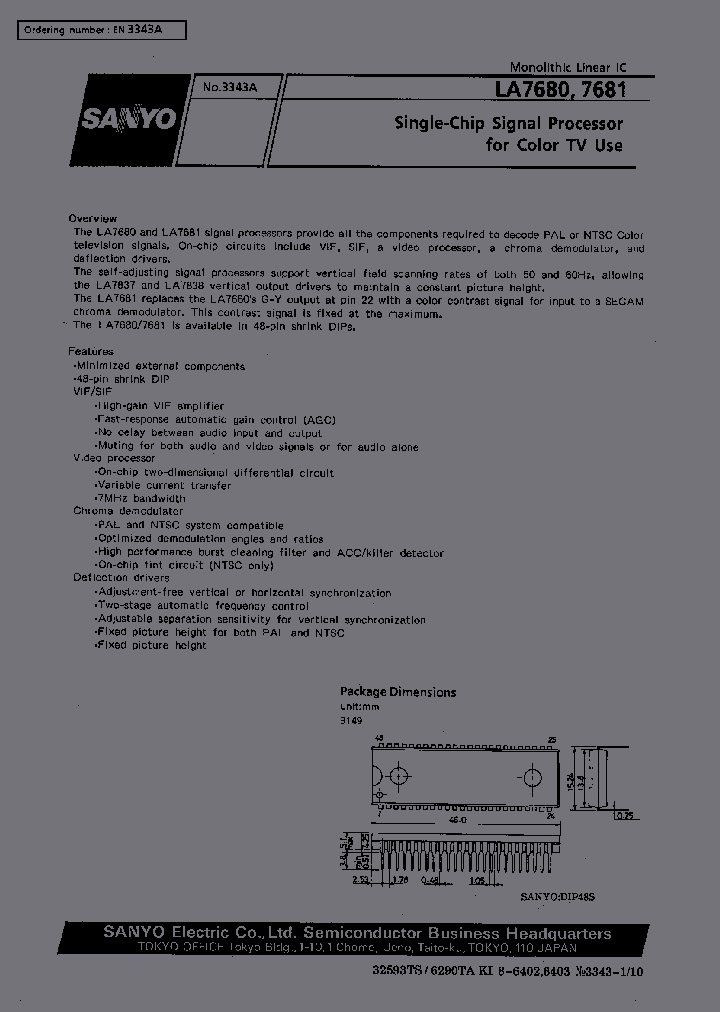 LA7680_260168.PDF Datasheet