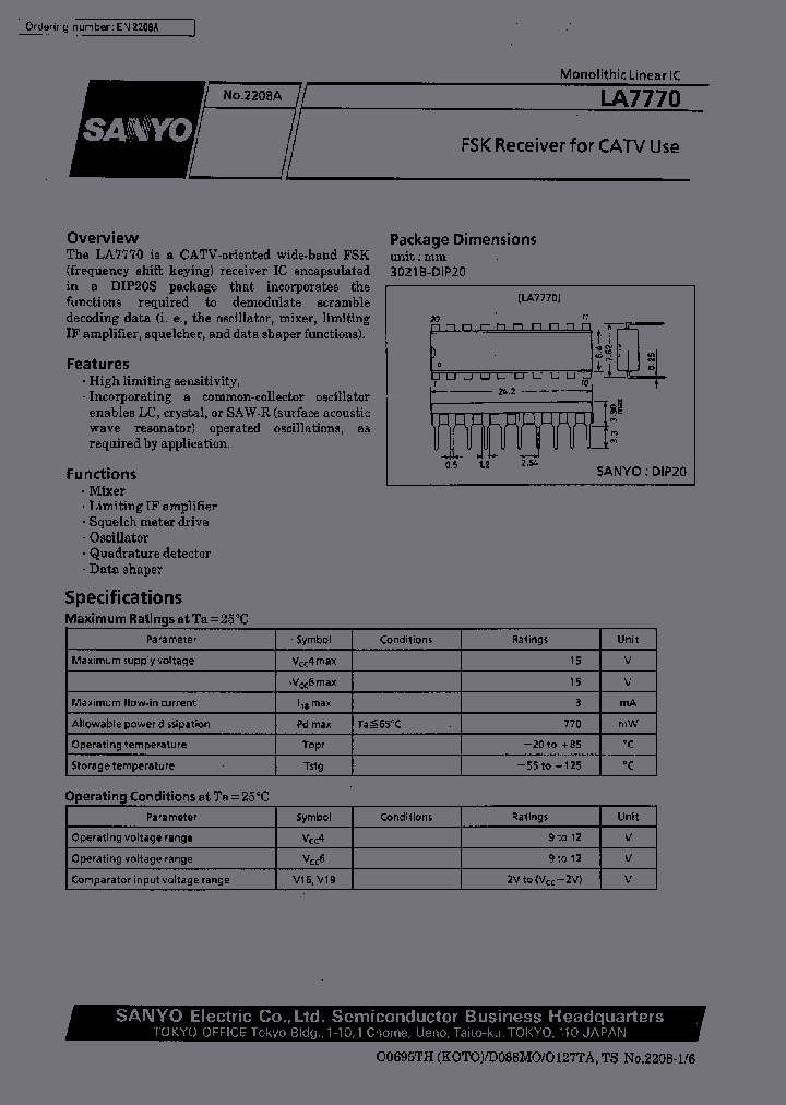 LA7770_255465.PDF Datasheet