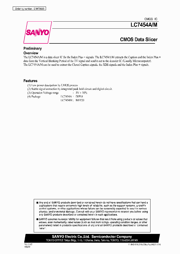 LC7454A_234122.PDF Datasheet