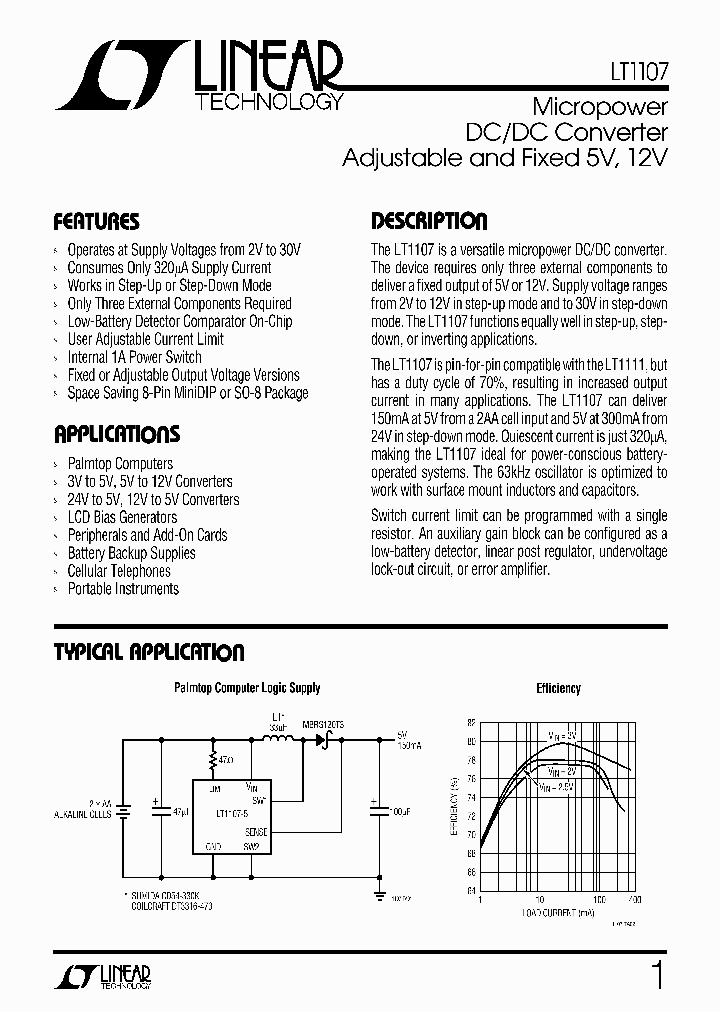 LT1107_259381.PDF Datasheet