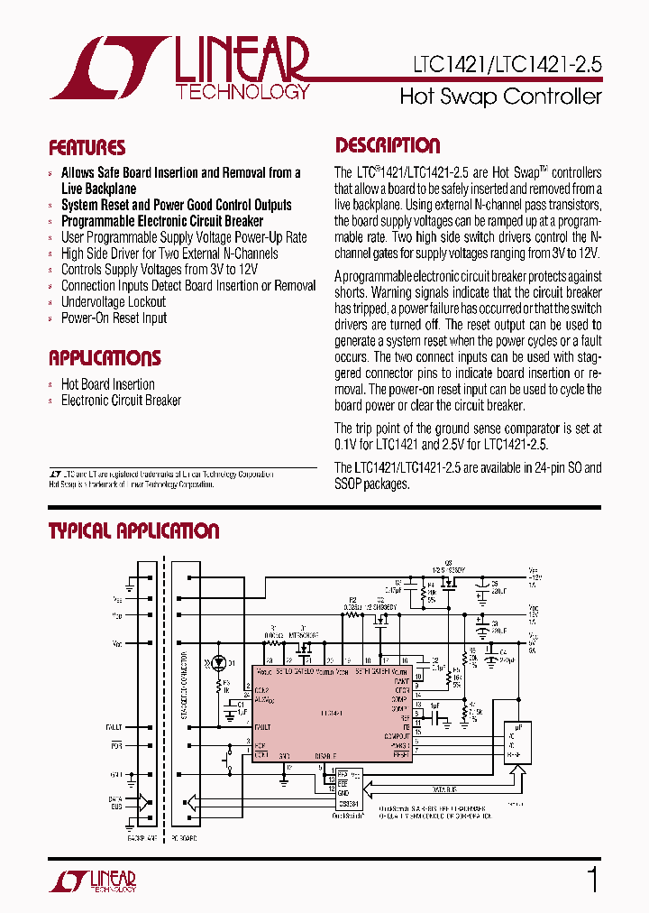 LTC1421CG_223511.PDF Datasheet