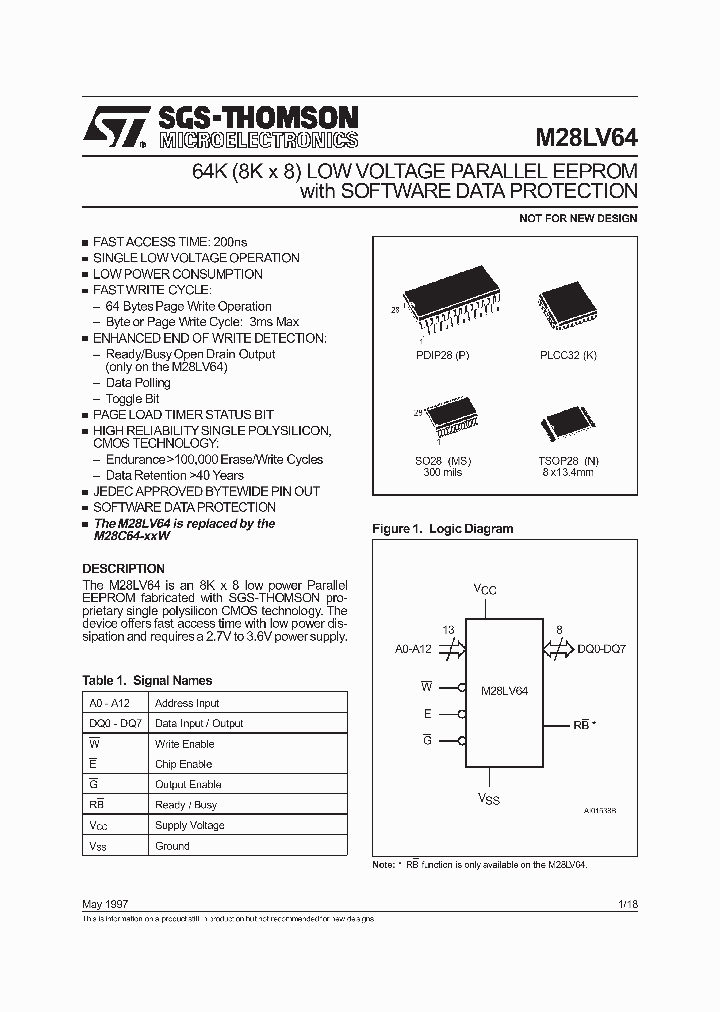 M28LV64_249548.PDF Datasheet