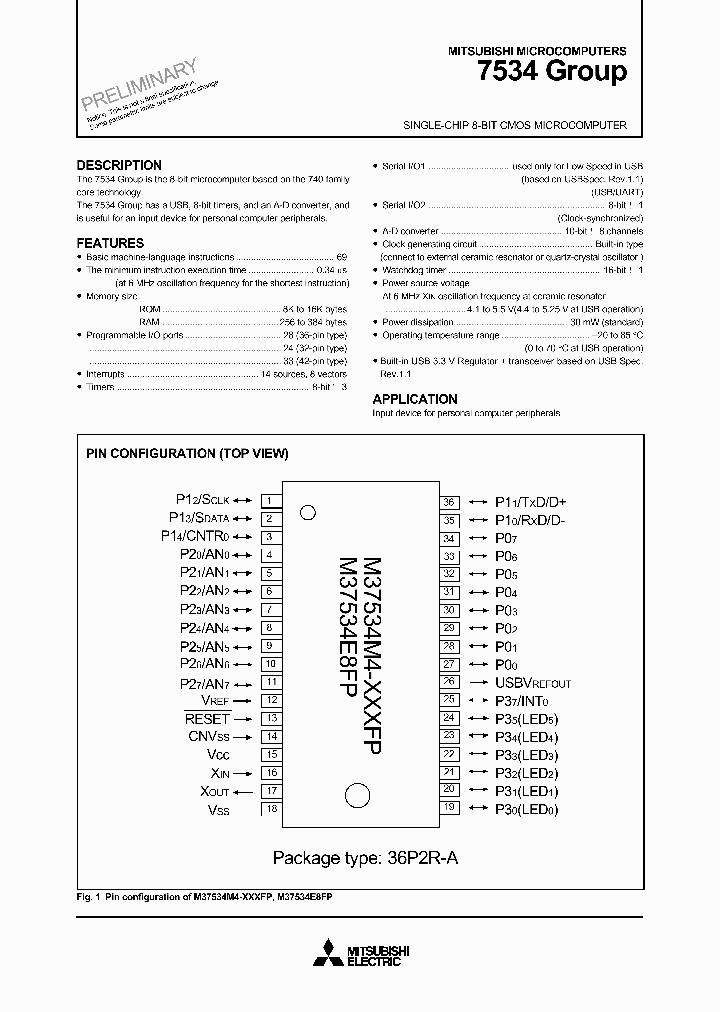 M37534E8SP_239253.PDF Datasheet