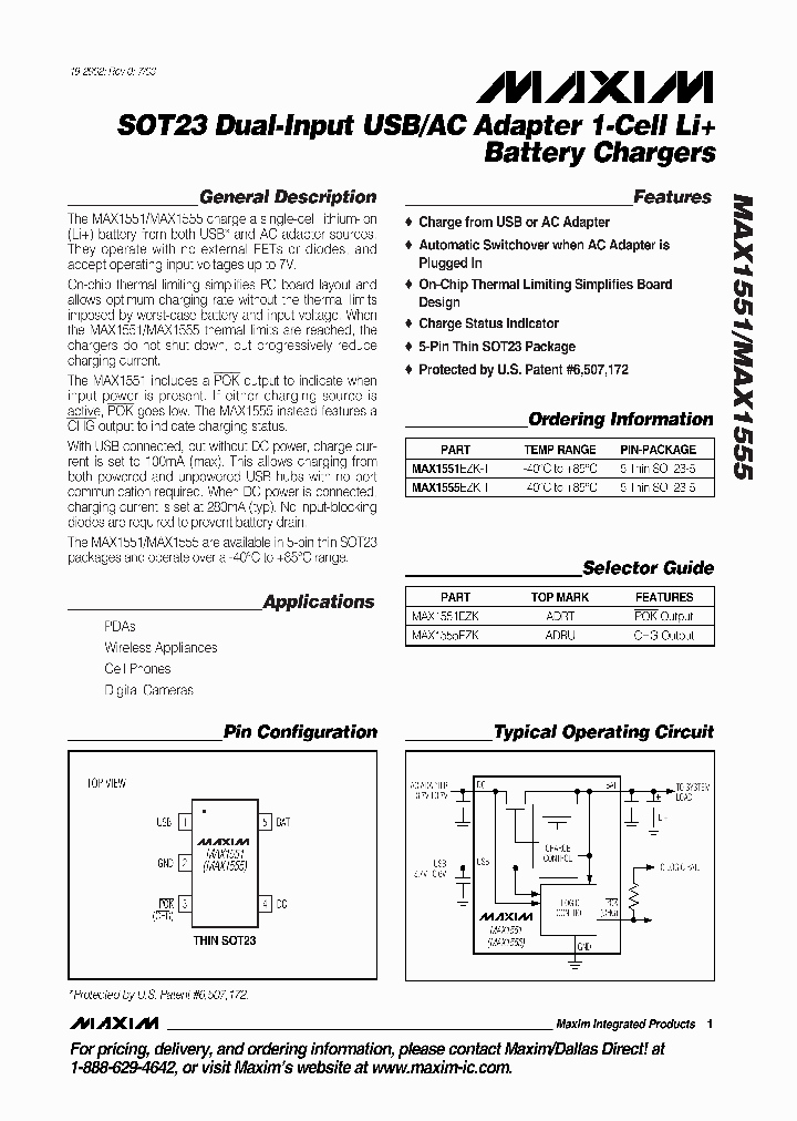 MAX1551_262901.PDF Datasheet