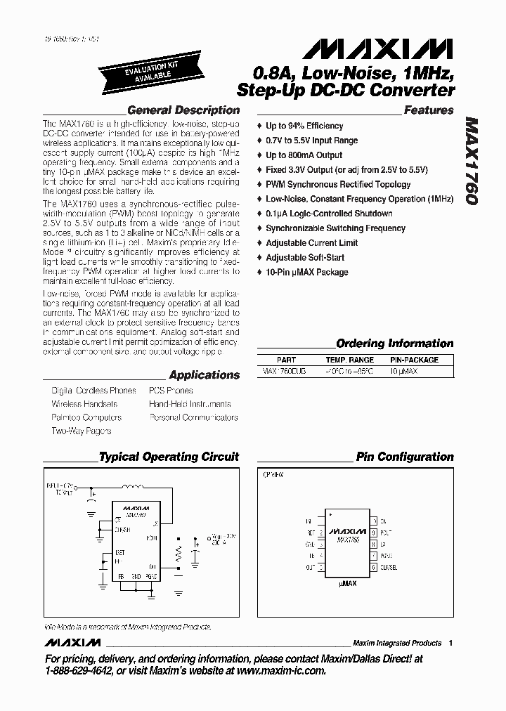MAX1760_246055.PDF Datasheet