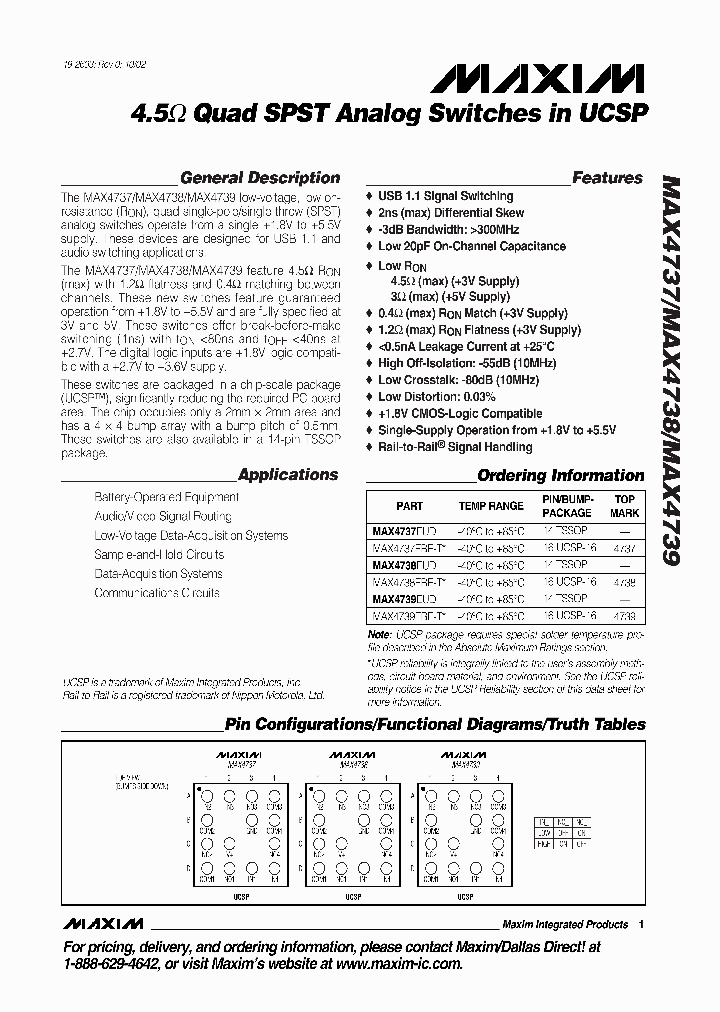 MAX4739EBE-T_269363.PDF Datasheet