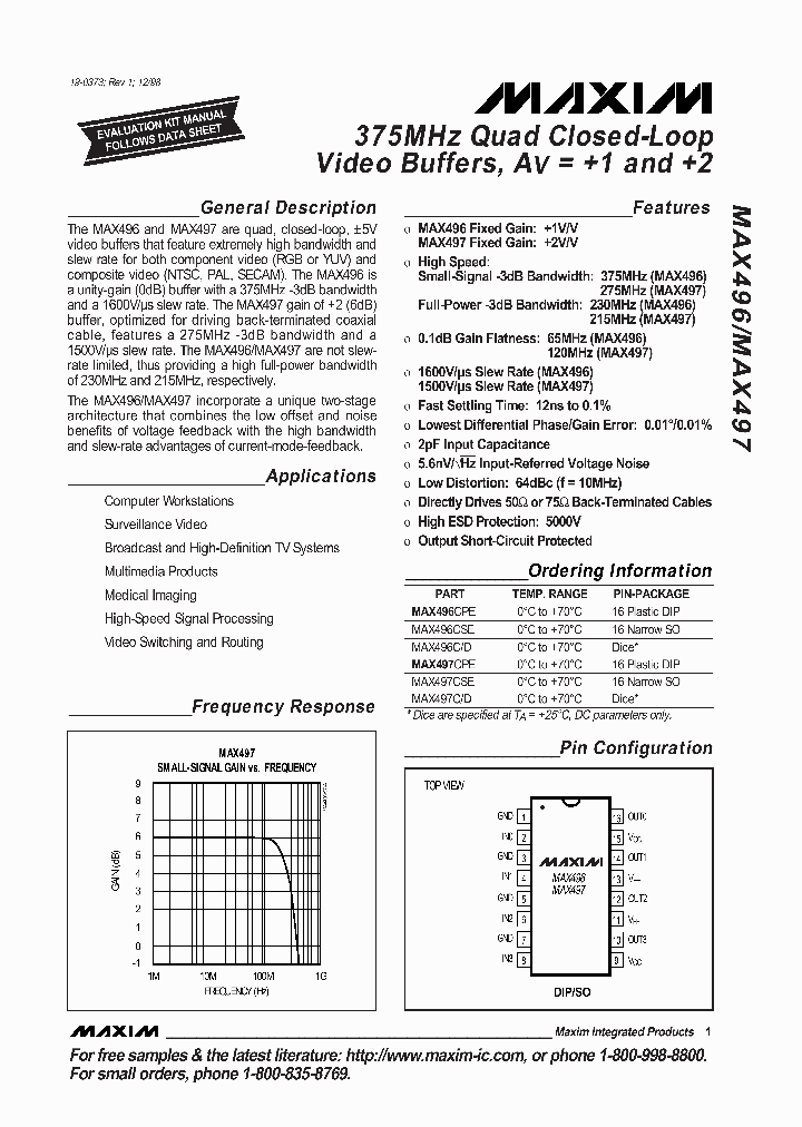 MAX497_247768.PDF Datasheet
