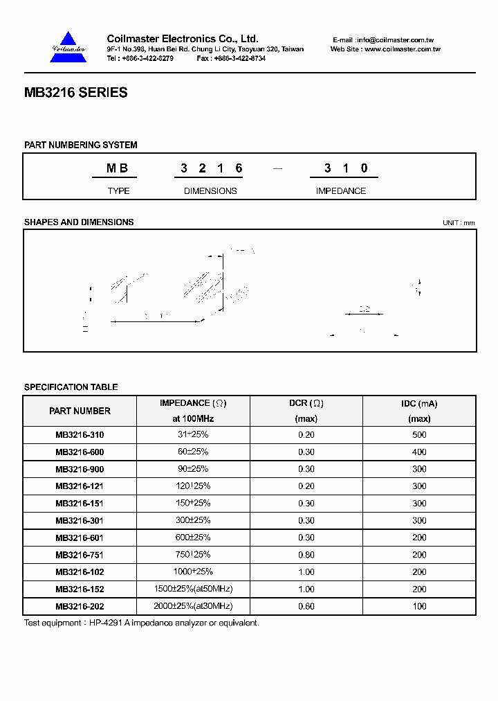 MB3216_269450.PDF Datasheet
