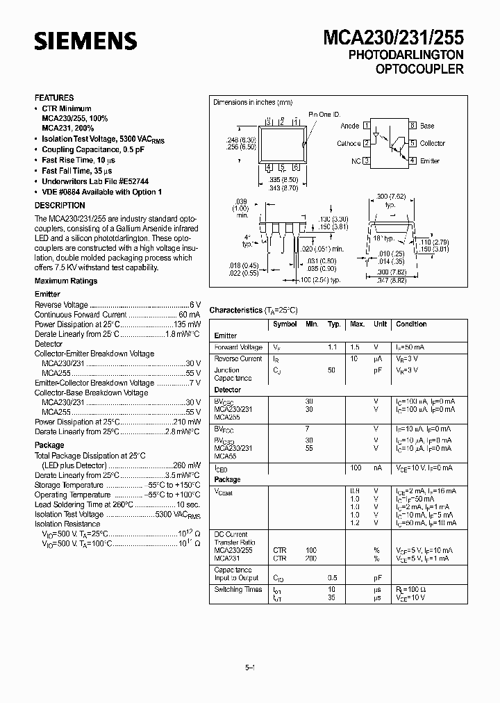 MCA230_247069.PDF Datasheet
