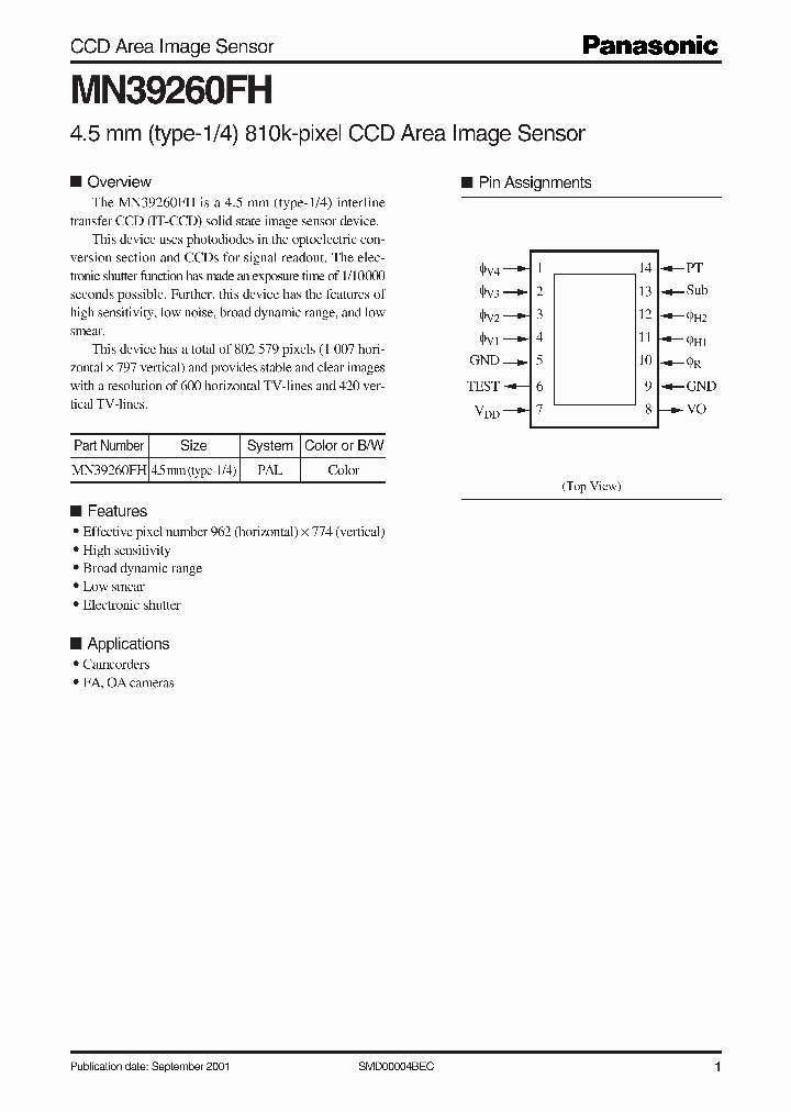 MN39260F_240624.PDF Datasheet