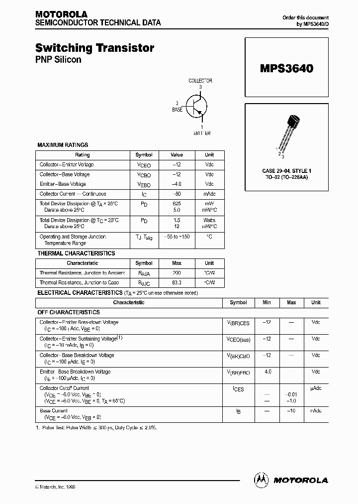 MPS3640_239681.PDF Datasheet